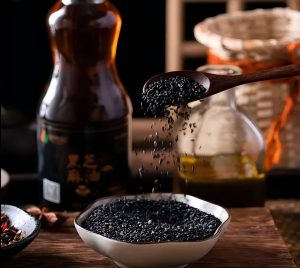 black sesame oil